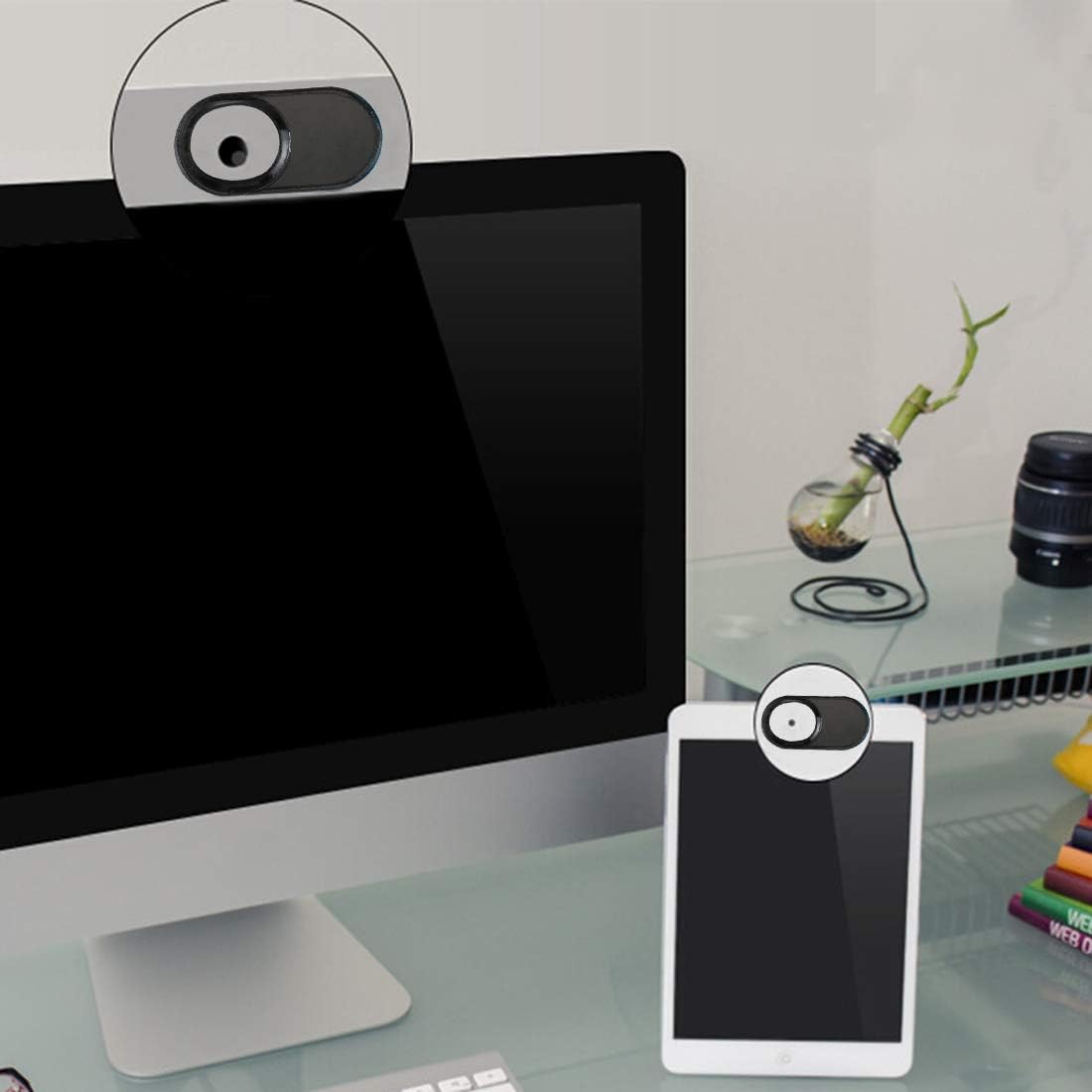 Tapar Camara Pc Portatil Fundas Para Webcam Con Obturador De