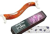 Deluxe Maple Wood Tiger Stripes Universal Model Viola Shoulder Rest With Cloth