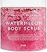 Brooklyn Botany Watermelon All Natural SUPER Skin Hydrating Body Scrub - Dual Action Hydrates and Exfoliates - Body, Face, and Foot Scrub - Moisturizes, Hydrates, and Cleanses - Skin Hydration - 10 oz