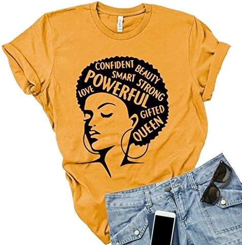 Women's Summer Casual Cute Graphic Letter Print Cotton T-Shirts Loose Short Sleeve Round Neck Tees Tops
