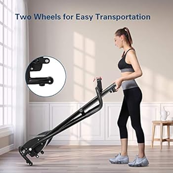 gymax folding electric treadmill