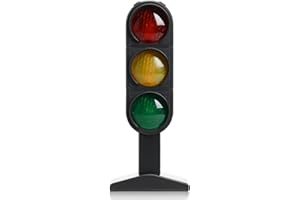 TOYANDONA Traffic Light Toy, Kids Traffic Signal Light Lamp Crosswalk Signal for Kids Early Educational s (Without Battery)