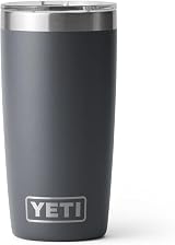 YETI Rambler 10 oz Tumbler with MagSlider Lid Charcoal Stainless Steel view 2