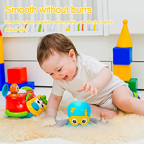 Taobi Bath Toy for Kids, Amphibious Octopus Bath Toys Interactive