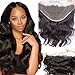 Persephone Lace Frontal with Baby Hair Brazilian 13x6 Lace Frontal Colsure Body Wave Human Hair Full Lace Frontal Pre Plucked Bleached Knots 14 inch