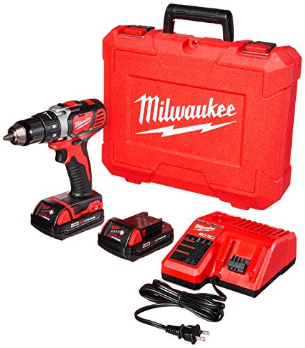 Milwaukee 2606-22CT M18 Cordless Drill/Driver Kit, 18 V