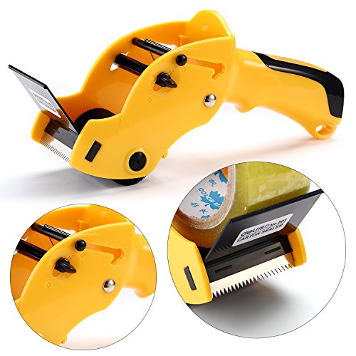 Office & Home Supplies - Packing Tape Roll Cutter (1) + Stapler Removers (3) + Envelope Cutters (3)