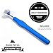 Dog and Cat Grooming Glove Brush and Shedding Comb by Buster Pets - FREE Toothbrush Included - Shedding & Matting - Best Dog Brushes For Shedding and Effecient Pet Grooming - 100% Money Back Guarantee