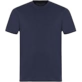 Bold Weaves Mens Classic T-Shirt, Short Sleeve Crew Neck, Soft Premium Cotton