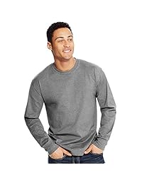Hanes X-Temp - Camiseta de manga larga para hombre