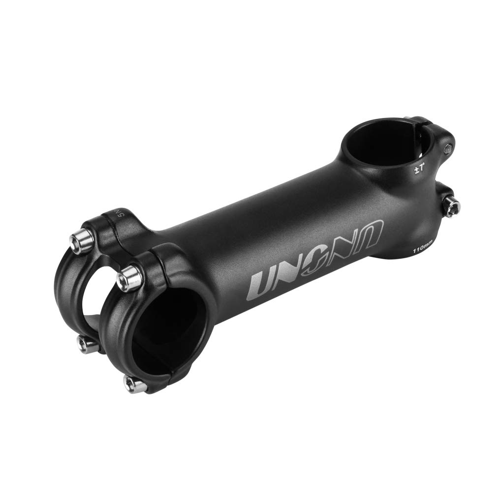 BESNIN 31.8mm Bike Stem 7 Degree MTB Stem Riser 110mm Aluminium Alloy Handlebar Stem for Most Bicycle BMX Road Bikes Mountain Bikes Cycling