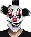2pcs/set Scary Clown Mask Halloween Party Costume Decorations Creepy Latex Mask