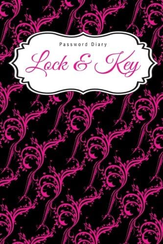 Password Diary: Lock & Key