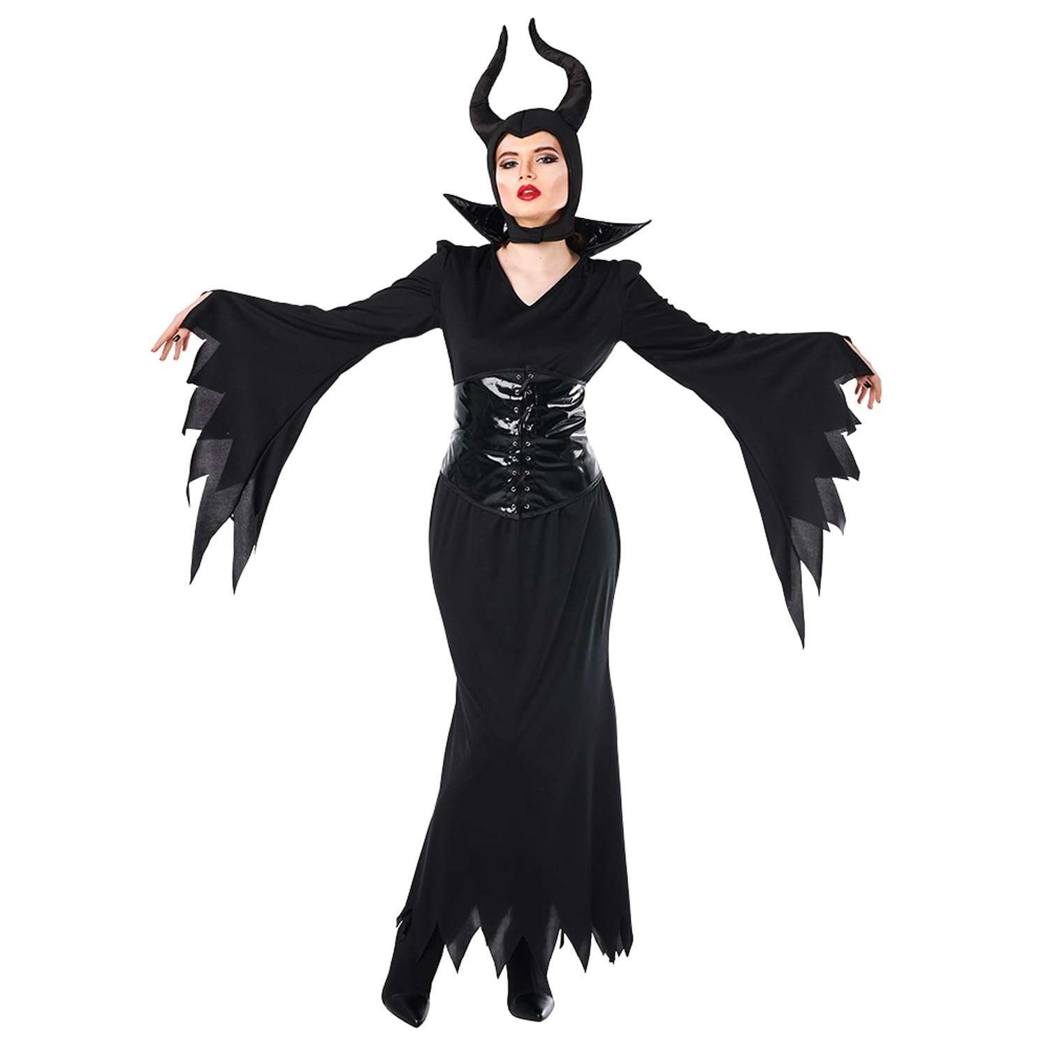 Boland 84036 Adult Evil Queen Costume, Solid, Multi-Coloured, S