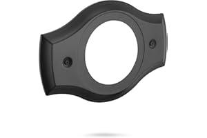 KAIWAYINNO Renovation Shower Faucet Valve Cover Plate for Remodel from 2& 3 Handle Faucet to 5"-7" Diameter 1 Handle Trim Kit, Compatible with Any Brand Cover Plate (Matte Black)
