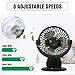 Uvistare Personal Evaporative Air Cooler, Humidifier Portable Mini Space Air Conditioners Desk Fan with 3 Wind Speeds for Room Office Home Travel, Purple