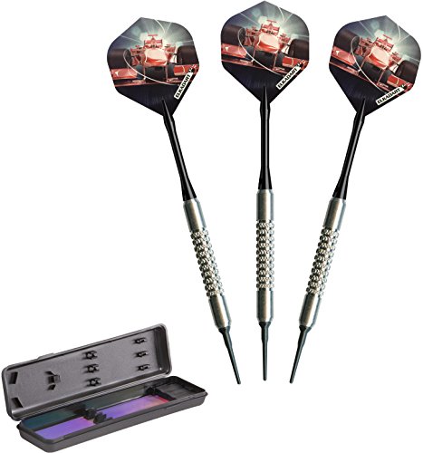 Elkadart Turbo Soft Tip Darts with Storage/Travel Case, 16 Grams