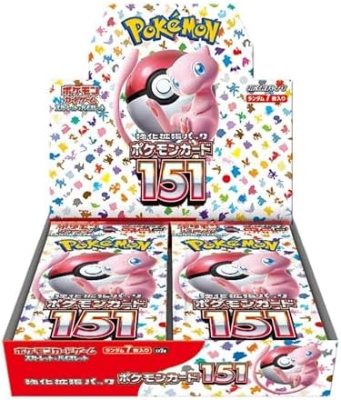 Amazon.com: Pokémon Trading Card Game Scarlet & Violet151 ex Box