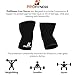 ProFitness 7MM Knee Sleeve (Pair) - Provides Ideal Supporter & Compression - Best for Squats, Deadlifts, Powerlifting, Weightlifting, Cross Training, Bodybuilding - For Both Men & Women (Black, Small)