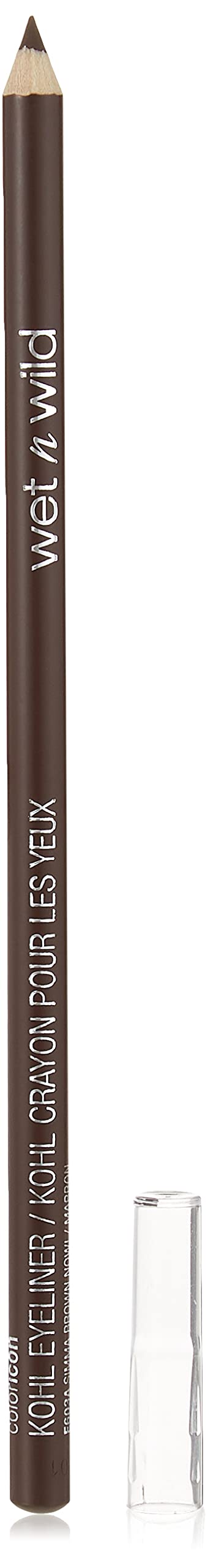 Wet n Wild, Color Icon Kohl Eyeliner Pencil, Eyeliner and Pencil for Eye-Makeup with an Intense and Hyper-pigmented Effect, Soft, Creamy and Easy-to-use Formula, Simma Brown Now!