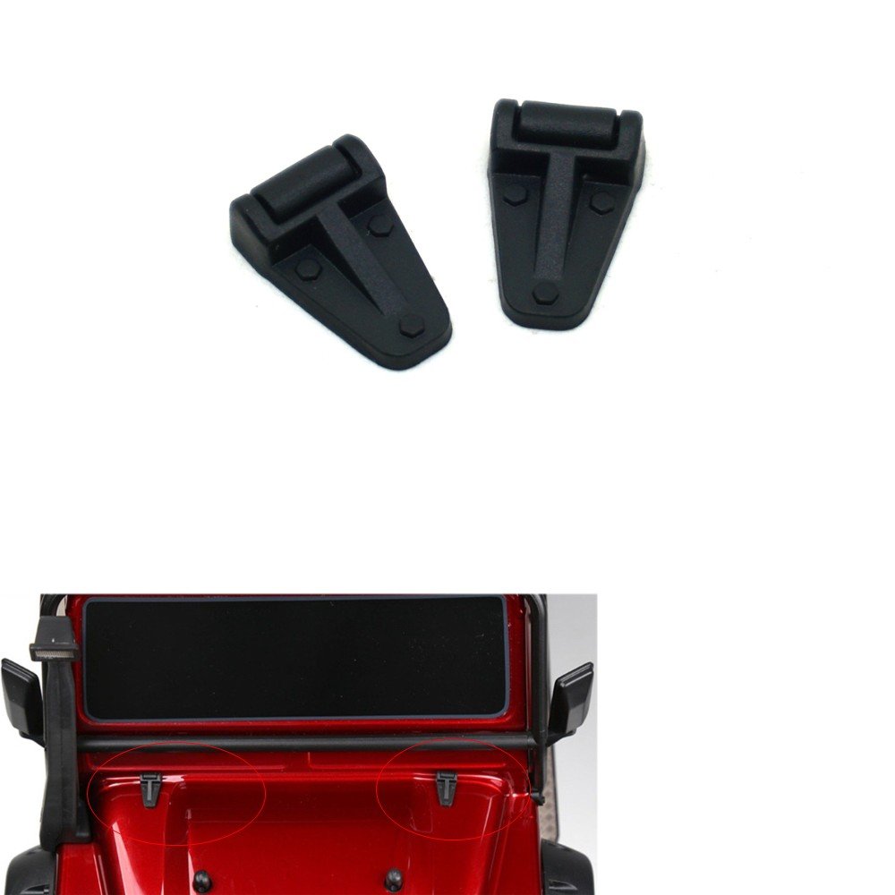 ZuoLan Plastic Engine Cover Hinge 1/10 Emulation Accessories for Traxxas TRX4 1:10 RC Vehicles Crawler Car