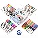 ZEYAR Paint Markers, Extra Fine Point, Oil-Based, Full Colors range, 48 PCS, Permanent&Waterproof Ink, Works on Rock, Wood, Glass, Metal and Ceramic and more