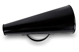 Vintage style large metal Megaphone