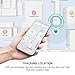 Key Finder Smart Anti-Lost Tracker– Luxsure Cellphone, Wallet, Bags and Pet Item Tracker Mini Locator with App Control Compatible for iPhone/iPod/iPad/iOS/Android (White)