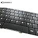 SUNMALL Notebook Keyboard Replacement Compatible with Aspire One D255 D255E D257 D260 D270 521H 532H 533H Happy Happy 2 D270 521 522 NAV50 eM350 Series Laptop US Layout