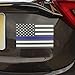 Magnet Me Up Thin Blue Line American Flag Magnet Decal, 4x6 Inch, Heavy-Duty Automotive Magnet for Car, Truck, SUV, Show Your Support for Police and Law Enforcement Officers, Made in The USA