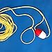 Kiefer Ring Buoy Throw Line, 30 Feet, 1/4-Inch Diameter Polyethylene Rope
