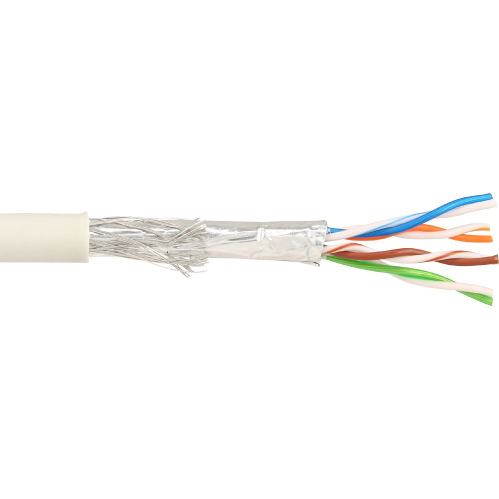 .Cat Patch Cable 5E, 125 mhz, S-FTP, Halogen Free, 100 M Ring