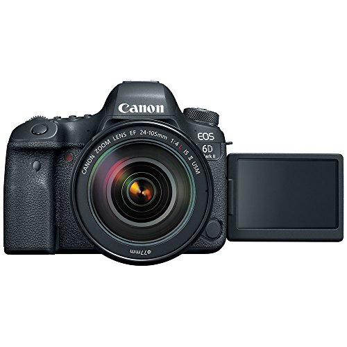 Canon-EOS-6D-Mark-II-262MP-Full-Frame-Digital-SLR-Camera-with-24-105mm-IS-II-USM-Lens-Canon-BG-E21-Battery-Grip-Accessory-Bundle