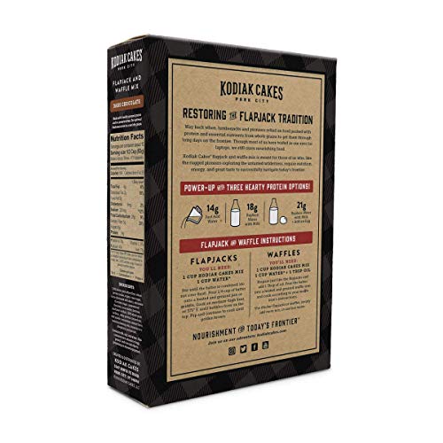 2 Kodiak+Cakes+Protein+Flapjack+Chocolate