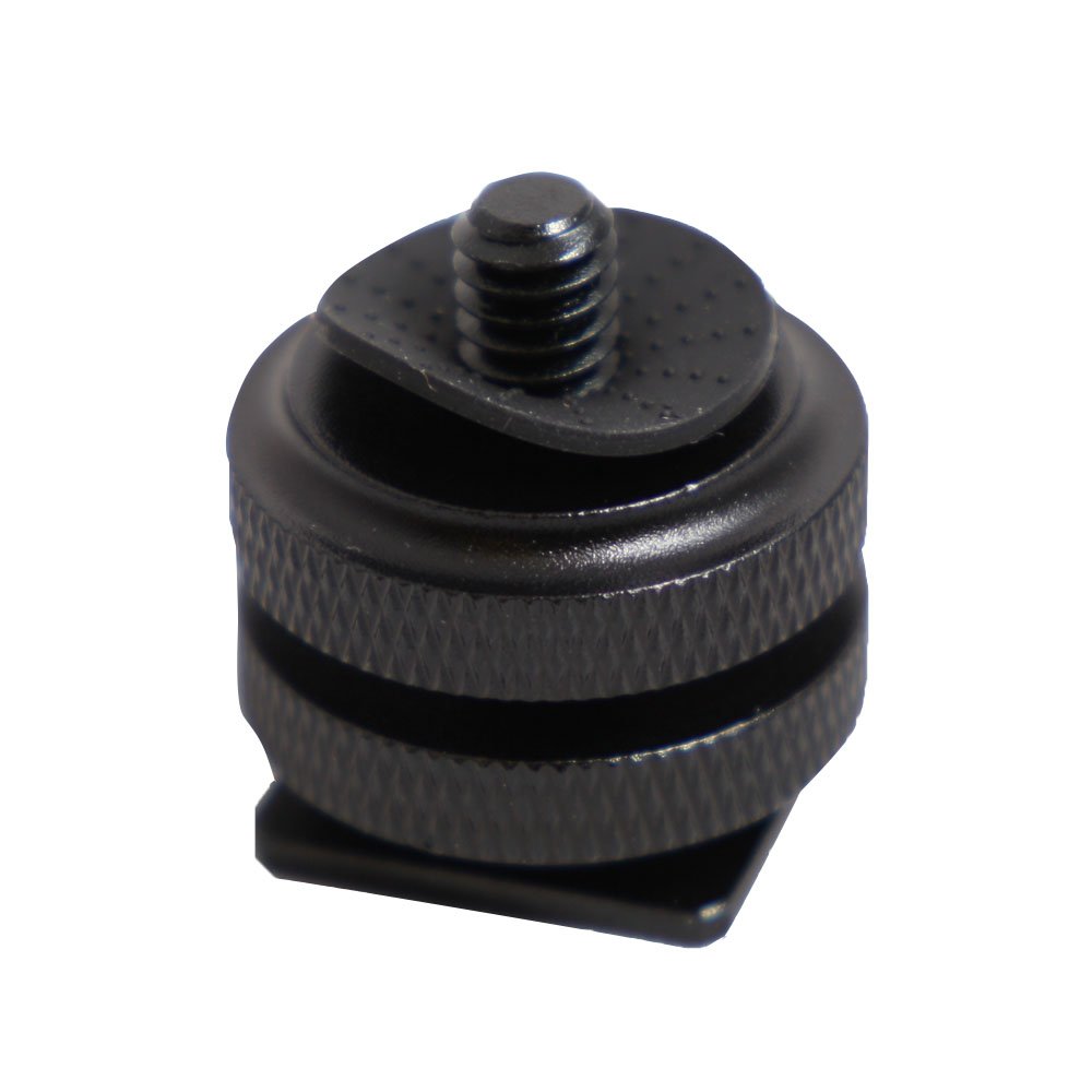 Kaavie KA-J2 Dual Nuts Cold Shoe Mount 1/4" Screw Adapter