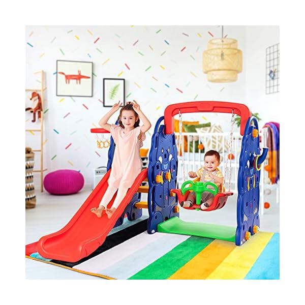 costzon toddler climber and swing set