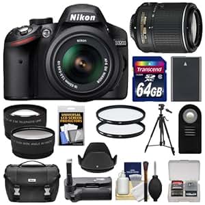 Amazon.com : Nikon D3200 Digital SLR Camera & 18-55mm G VR