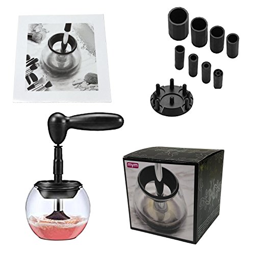 MY M Makeup Brush Cleaner, Fine-Tune 360° Rotate to Clean and Dry for All Sizes Brush MY M Makeup Brush Cleaner, Fine-Tune 360° Rotate to Clean and Dry for All Sizes Brush