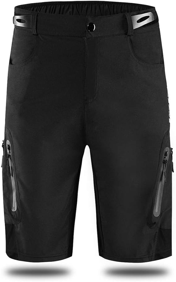 MTB Reflective Bike Shorts für Herren Sport 3D Gel Pad Fahrrad Downhill