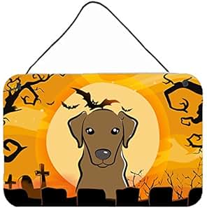 Caroline tesoros del BB1792DS812 Halloween Chocolate Labrador de pared