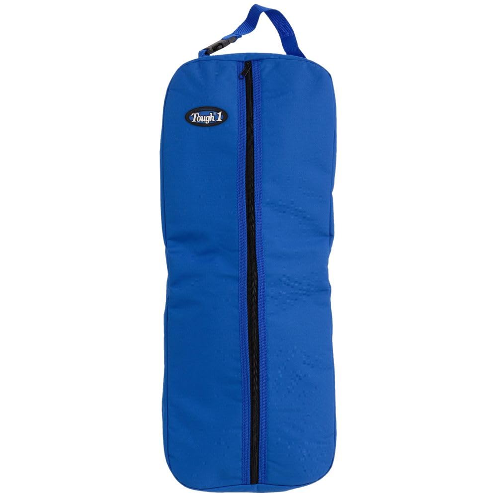 Tough 1 Nylon/Poly Bridle/Halter Bag, Royal Blue, 25" Length with 3 1/2" Gusset