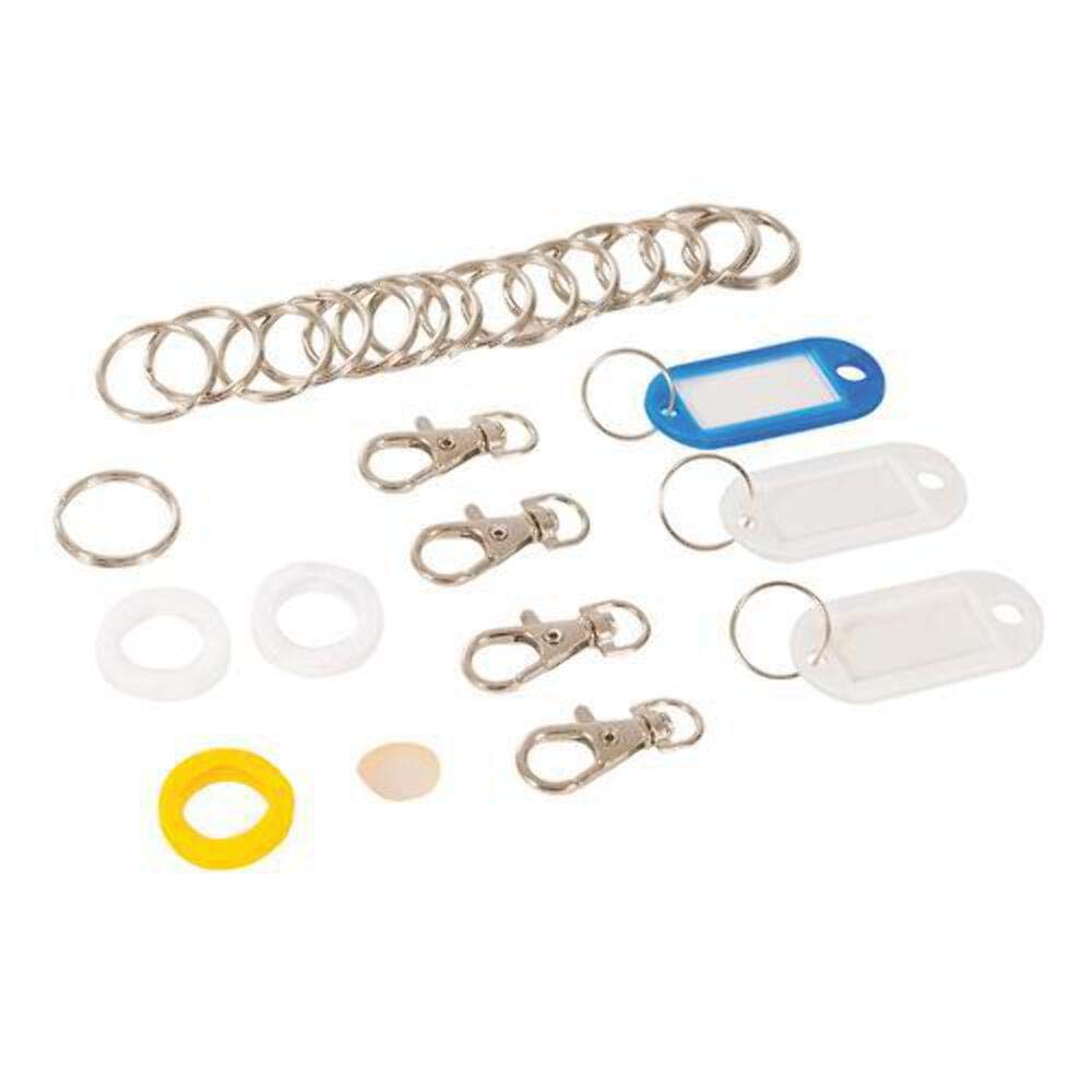 Silverline 305420 Keyring and Tag Set Set of 26