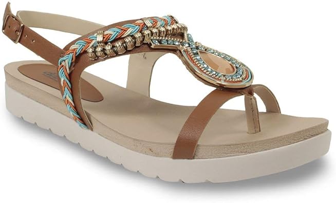 sandália feminina flatform dakota