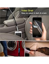 IPS IP endoscopio cámara Android inteligente impermeable Wifi Cámara de inspección inalámbrica iPhone 2.0 MP USB endoscopio boroscopio Cámara IOS cámara endoscopio de serpiente con Flexible Grabber