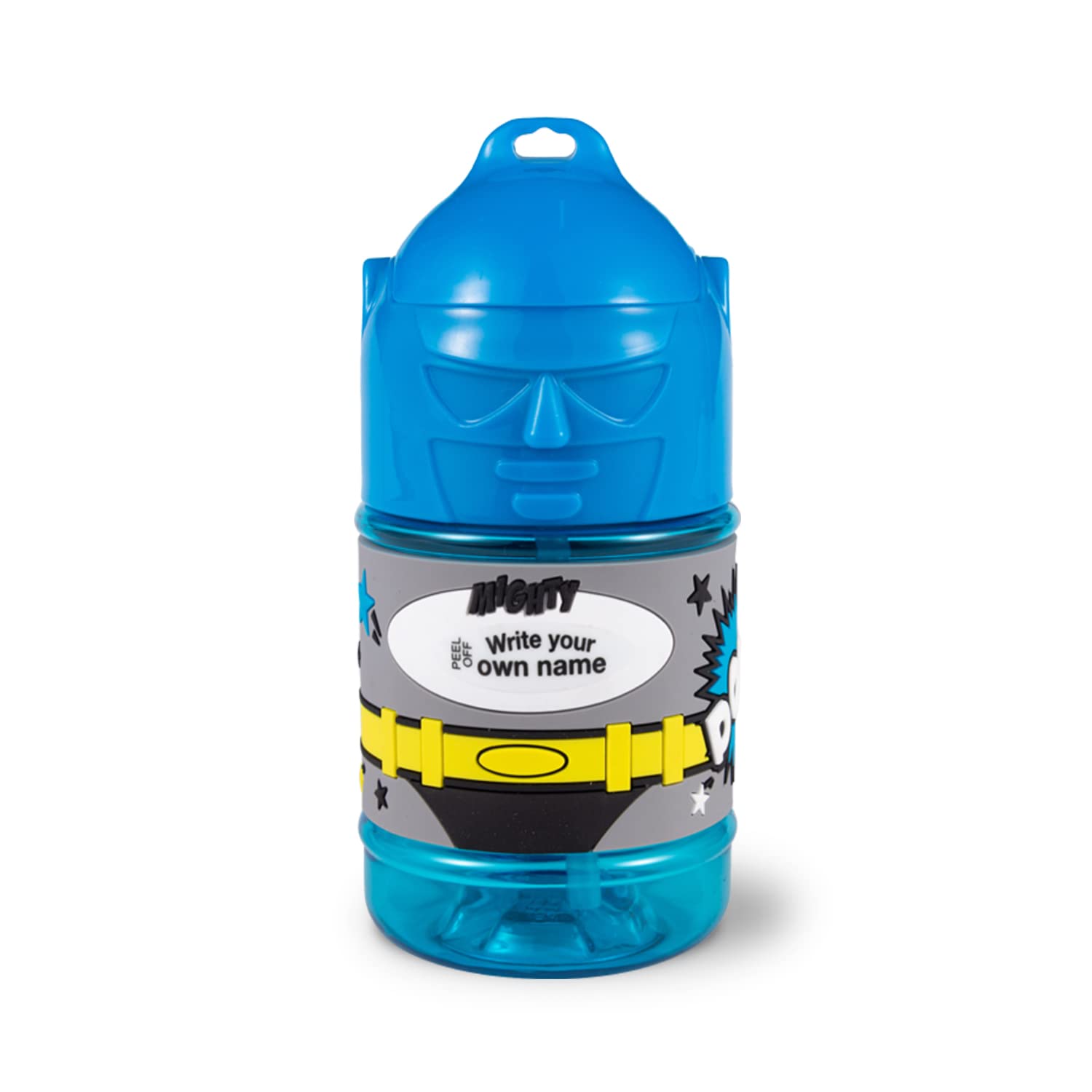 Personalised Super Drinks Bottle (Blank Male Blue) — image 1