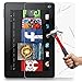 Zaneeta 9H Hardness HD Clear Tempered Glass Screen Protector for Fire HD7, (2 Pack)