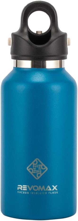 Amazon レボマックス Revomax 水筒 マグボトル レボマックス2 355ml ワンタッチ 保冷 保温 炭酸ok 真空断熱ボトル Revomax2 ステンレス 炭酸水 ジュエリーブルー Jewelry Blue Dwf b 並行輸入品 水筒 マグボトル オンライン通販