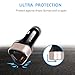 Quick Charge 3.0 Car Charger, Dison 42 W 3 Port USB Car Charger Adapter with 3 FT 2 in 1 Type C and Micro USB Cable for Samsung Galaxy S8 / Edge / Plus, Sony, LG, Blackberry and More