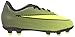 Nike Boy's JR Bravata II FG Soccer Cleats (13 Little Kid M, Black/Volt)