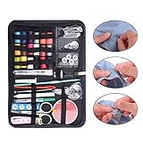 76 in1 SEWING KIT Equipped w/ Most Useful Sewing Accessories for Home Travel Sewing Emergency Beginners & Campers Qualitative Sewing Supplies for Mending & Sewing Needs Improved Needle Case